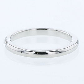 TIFFANY & Co 950 Platinum Classic Ring LXGBKT-688