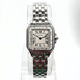 CARTIER PANTHERE 18K White Gold DIAMOND Watch