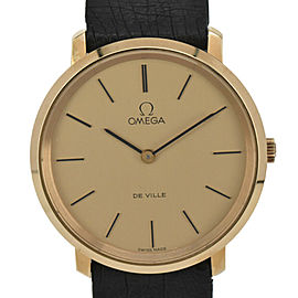 OMEGA de vill Cal.625 gold Dial GP/Hand Winding Men's Watch