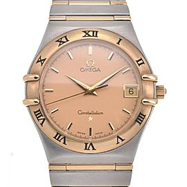 OMEGA Constellation SS K18YG gold Dial Quartz Watch LXGJHW-183