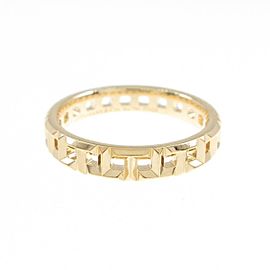 TIFFANY & Co 18K Yellow Gold T True Narrow Ring LXGYMK-779