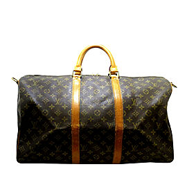 Louis Vuitton Monogram Keepall Bandouliere 50