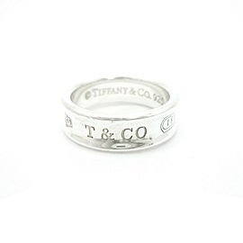 Tiffany & Co. Sterling Silver 1837 Ring US 8.25