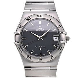 OMEGA Constellation stainless steel gray Dial Quartz Watch LXGJHW-107