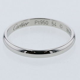 CARTIER 950 Platinum wedding g Ring LXGBKT-921