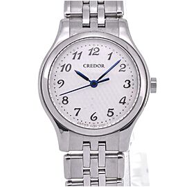 SEIKO Credor Stainless Steel/Stainless Steel Quartz Watch