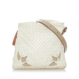 Bottega Veneta Intrecciato Leather Crossbody Bag