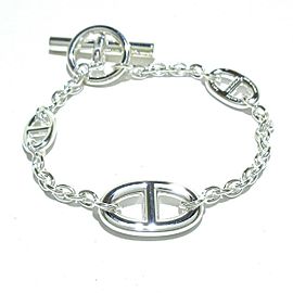 HERMES 925 Silver Bracelet LXJG-177