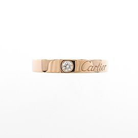 Cartier 18K Pink Gold Engraved Ring LXGYMK-356