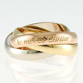 CARTIER :18K Yellow , white ,Pink Gold Ring US6 ,EU52 - LXKG-367