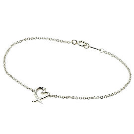 Tiffany & Co 925 Silver Loving heart BraceletQJLXG-2517