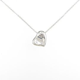 TIFFANY & Co 925 Silver Heart Necklace LXGYMK-449