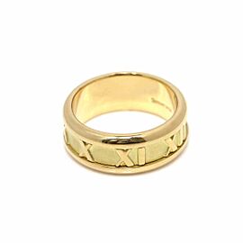 TIFFANY Co.18k Yellow Gold Atlas US:5 Ring SKYJN-594