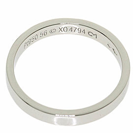 CARTIER 950 Platinum Ring US (7.5) LXGQJ-678