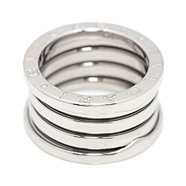 BVLGARI 18K White Gold B-ZERO1 Ring US