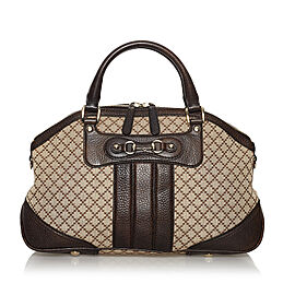 Gucci Diamante Horsebit Catherine Satchel