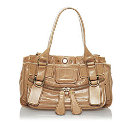 Chloe Bay Leather Shoulder Bag