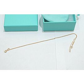 TIFFANY & Co 18K Rose Gold Infinity Necklace Lxmda-270