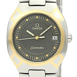 OMEGA Seamaster Polaris 18K Gold Steel Mens Watch