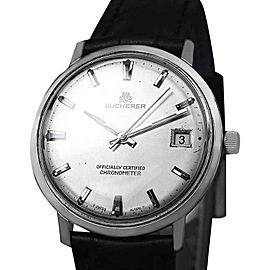 Bucherer Vintage 34mm x 40mm Mens Watch