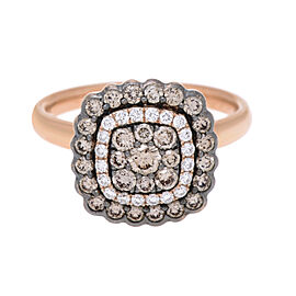 Le Vian 14K Strawberry Gold Round Cut Diamonds Ring