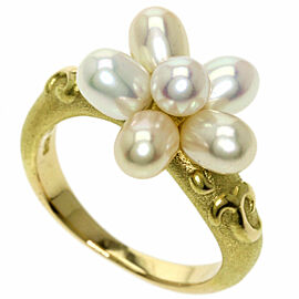 TASAKI 18K Yellow Gold Ring US 4 QJLXG-877