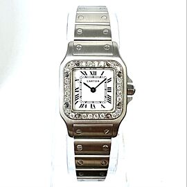 CARTIER Santos Galbee Quartz DIAMOND Watch