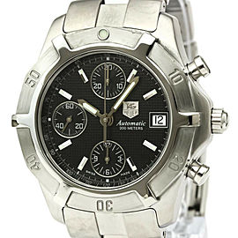 TAG HEUER Stainless steel 2000 Exclusive Chronograph Automatic Watch CN2111 LXGoodsLE-165