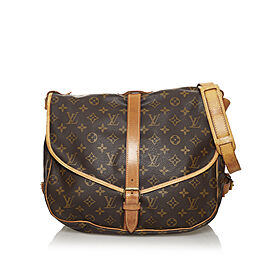 Louis Vuitton Monogram Saumur 35