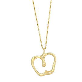 Tiffany & Co 18K Yellow Gold Apple motif Necklace G0052