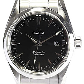 Omega Seamaster Aqua Terra 2518.50 Stainless Steel Quartz 36mm Mens Watch