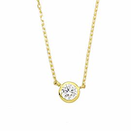 18k Yellow Gold Diamond Necklace