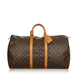 Louis Vuitton Monogram Keepall 55