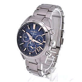 Seiko Astron Stainless Steel/Stainless Steel Solar Powered Radio Watch