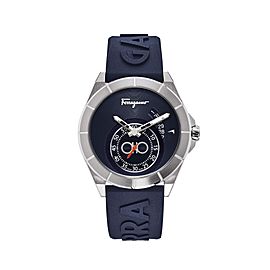 Ferragamo Blue 43mm