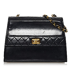 Chanel CC Timeless Lambskin Leather Flap Bag