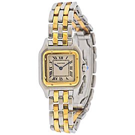 Cartier Panthere Two-Tone Gold and Steel Ladies Watch