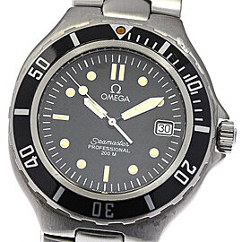 OMEGA Seamaster200 Stainless Steel/SS Quartz Watch Skyclr-1628