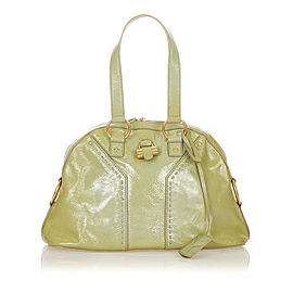 YSL Muse Patent Leather Handbag