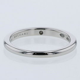 BVLGARI 950 Platinum Feddy Wedding Ring LXGBKT-663