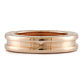 BVLGARI 18K Pink Gold Ring US