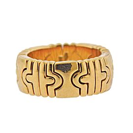 Bulgari Parentesi Gold Band Ring