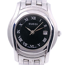 GUCCI 5500L Stainless Steel/SS Quartz Watch