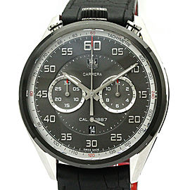 TAG HEUER Carrera Chronograph Calibre 1887 Titanium Steel Watch CAR2C12 LXGoodsLE-221