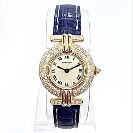 CARTIER COLISÉE 24mm 18K Yellow Gold 1.67TCW Diamond Watch