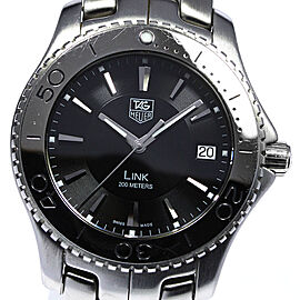 TAG HEUER Link Stainless Steel/SS Quartz Watch Skyclr-1342