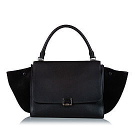 Celine Medium Trapeze Leather Satchel