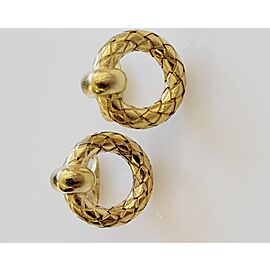 BULGARI Gold Cufflinks