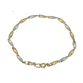 UNOAERRE 18K Yellow , white Gold Bracelet LXJG-372