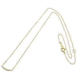 LOUIS VUITTON 118K Yellow Gold Necklace LXKG-610